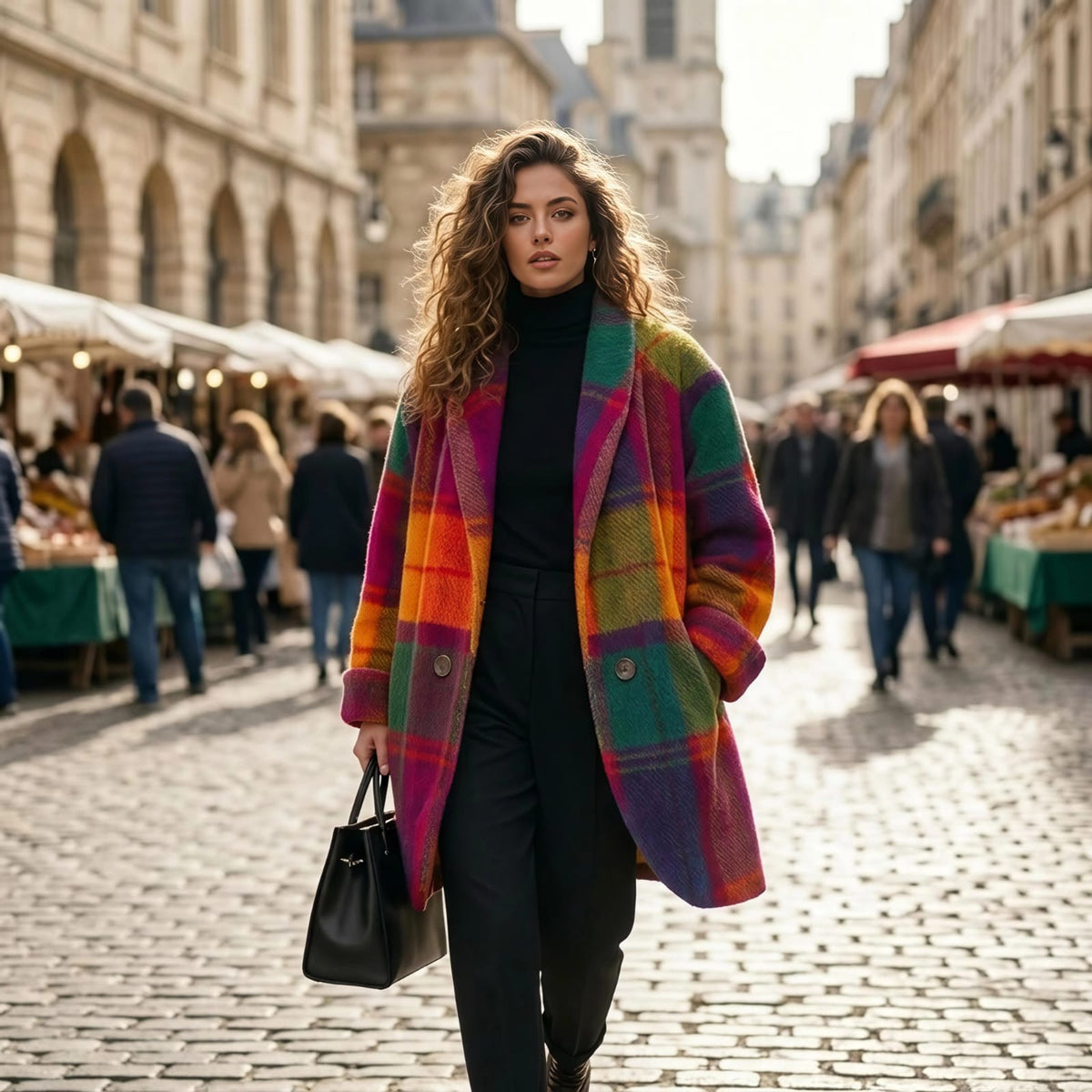 Solene-Mae Check Jacket