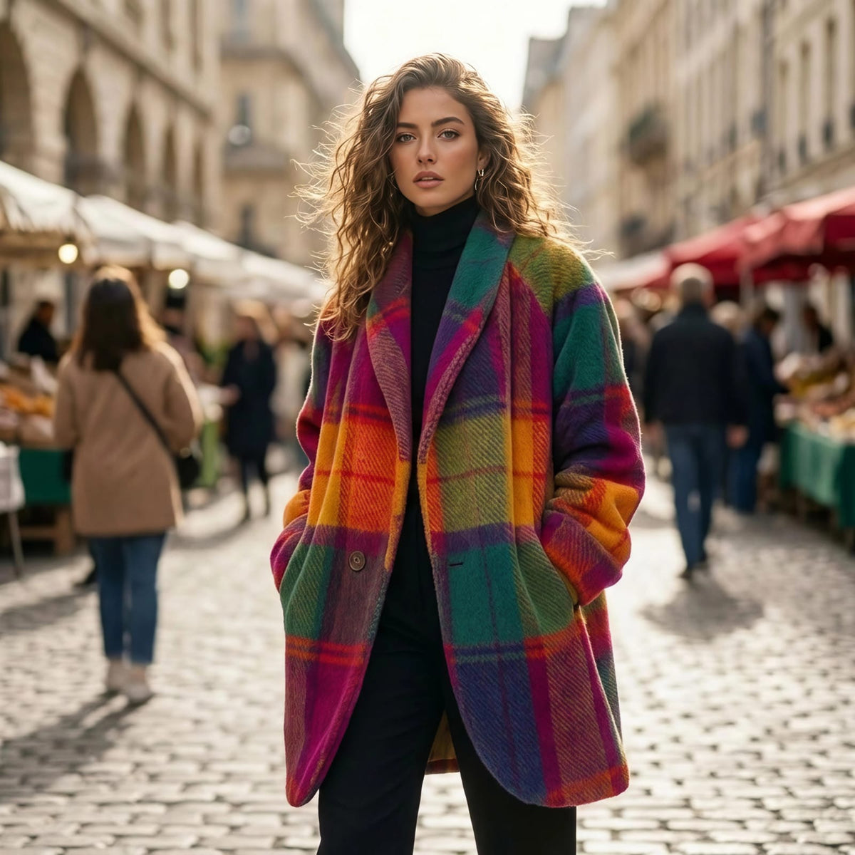 Solene-Mae Check Jacket